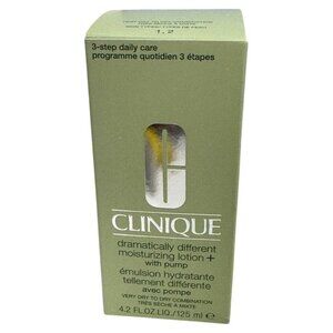 Clinique Dramatically Different Moisturizing Lotion+ With Pump 125ml New In Box